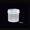 Globe Scientific 6375 Jar Wide Mouth 90mL (3oz) PP 58mm Opening 1 15/16 x 2" (Screw Cap Packaged Separately)
