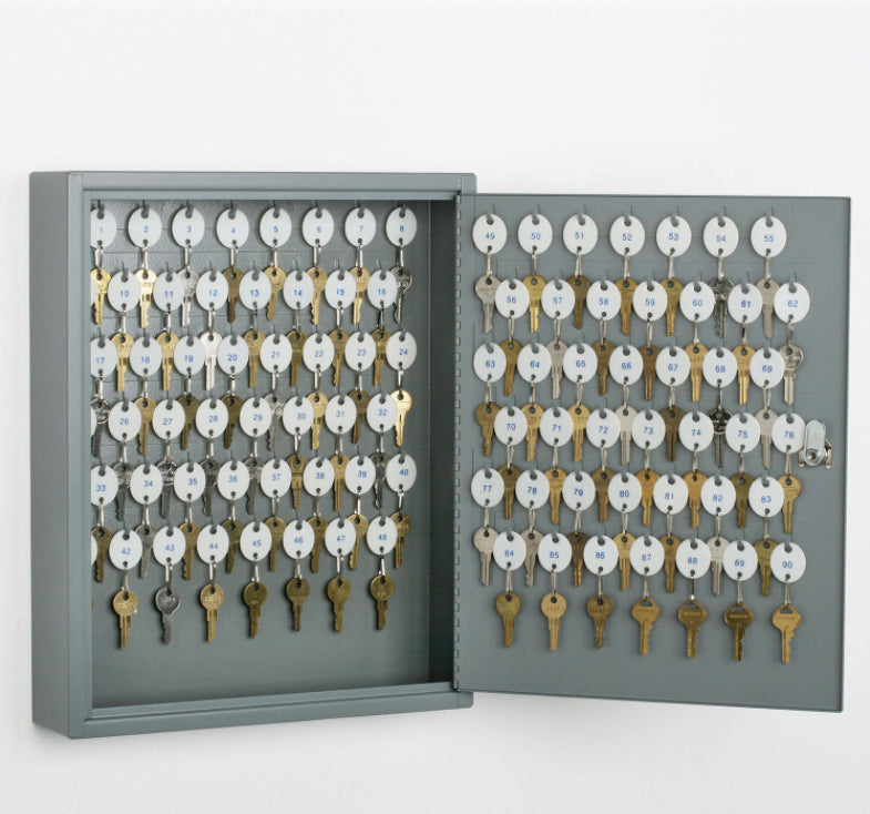 AbilityOne 7125001328973 STEEL LOCKING KEY CABINET STORES 70 KEYS