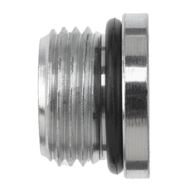 Brennan 6408-H20-O-SS 20Morb Hollow Hex Plug STNLS
