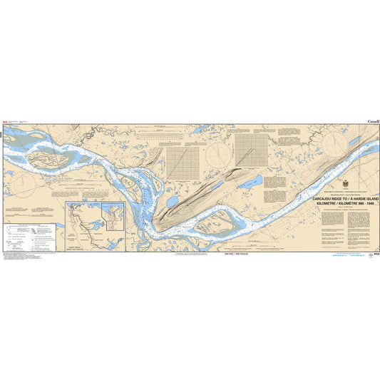 Paradise Clay CAN6420 CHS Carcajou Ridge to/ Hardie Island Kilometre 980 / Kilometre 1040