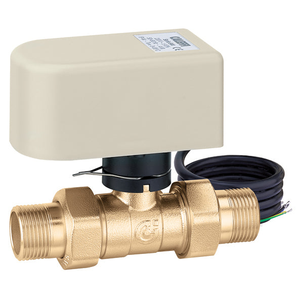 Caleffi 644250A 644 motorized ball valve 3/4" MNPT - 2-Way Motorized Valve