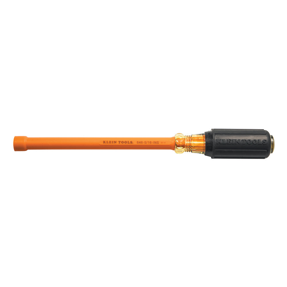 Klein Tools 646-5/16-INS 5/16-Inch Insulated Nut Driver with 6-Inch Shank