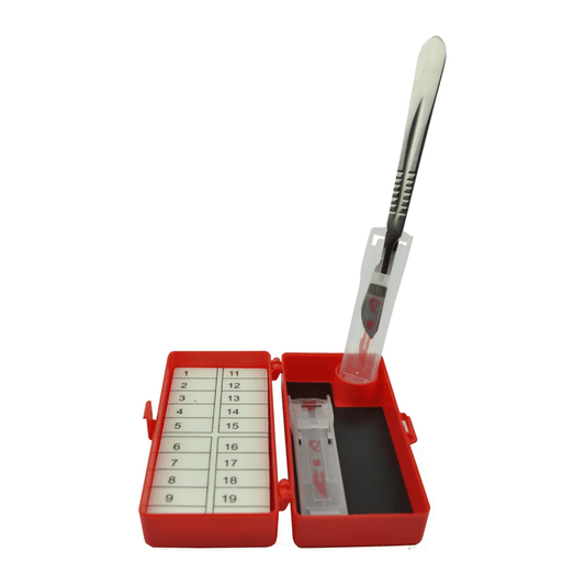 Myco Medical QBNS202S-R QLICKSMART® BladeNeedleSYSTEM Blade Remover / Needle Counter - UOM 30/Bx