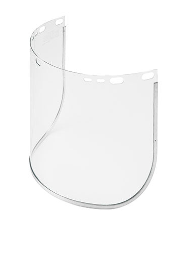 Gateway Safety 651 Flat Stock Visors - Clear Polycarbonate Face Shield Visors, ANSI Z87.1+ Certified