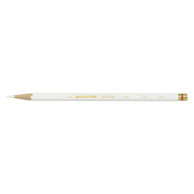 Sanford 02429 White Prismacolor Verithin Art Pencil (12 EA)