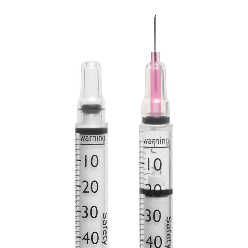 Myco Medical INSS1ML30G31251 - RELI® Wealy® Retractable Safety Insulin Syringes, Sterile, 30G x 5/16" Needle, 1 mL Syringe UOM 100/BX