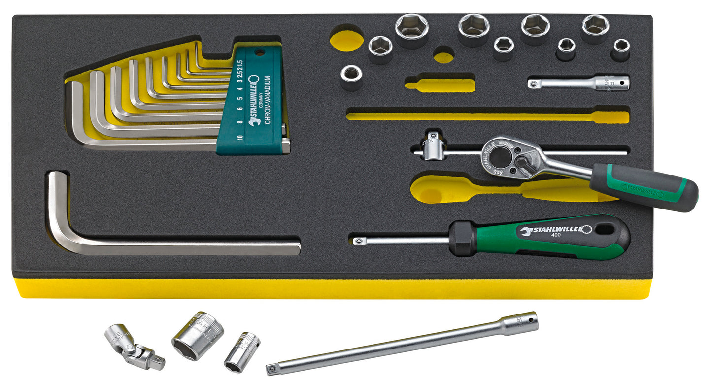 Stahlwille 96830364 TCS 1/4 QR + 10760 Tool Assortment Qr