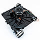 Packard 66756 Draft Inducer, 58 Watt, 0.85 Amps, 3300 Rpm, 115 Volts, 1.75 Diameter Inlet, Replaces Carrier