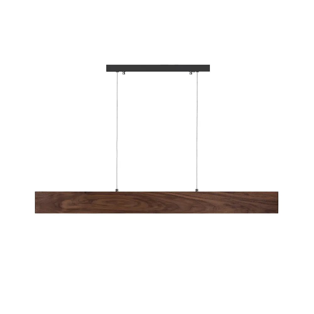 Euri Lighting EWD3-20W113w Artisan Wood Collection Line39 20-Watt 39" Linear Pendant