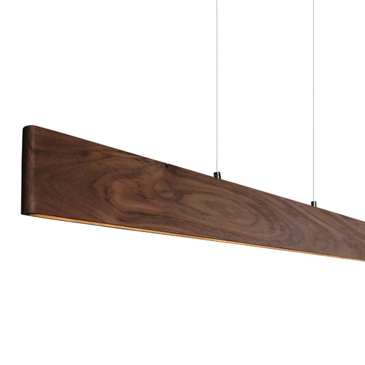 Euri Lighting EWD3-20W113w Artisan Wood Collection Line39 20-Watt 39" Linear Pendant