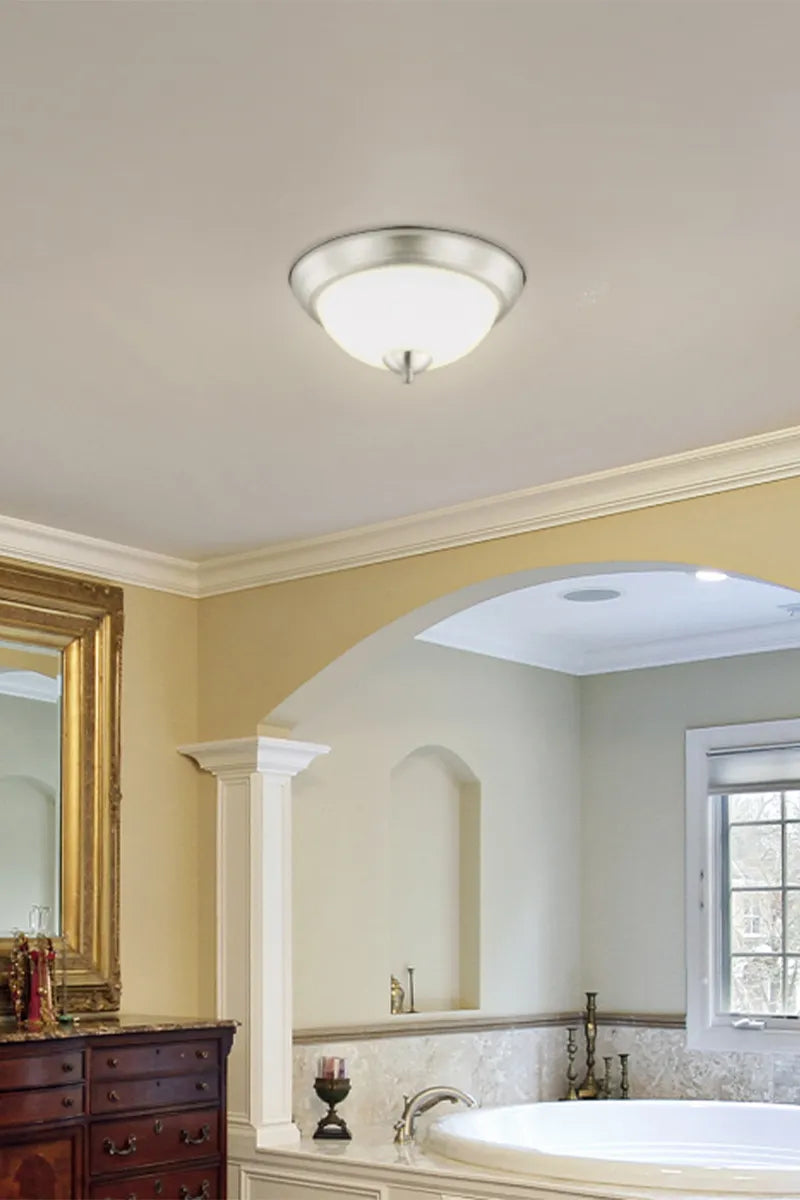 Euri Lighting EIN-CL46BN-2020cec Residential LED CA Compliant 24-Watt 13” Round Ceiling Light Dimmable