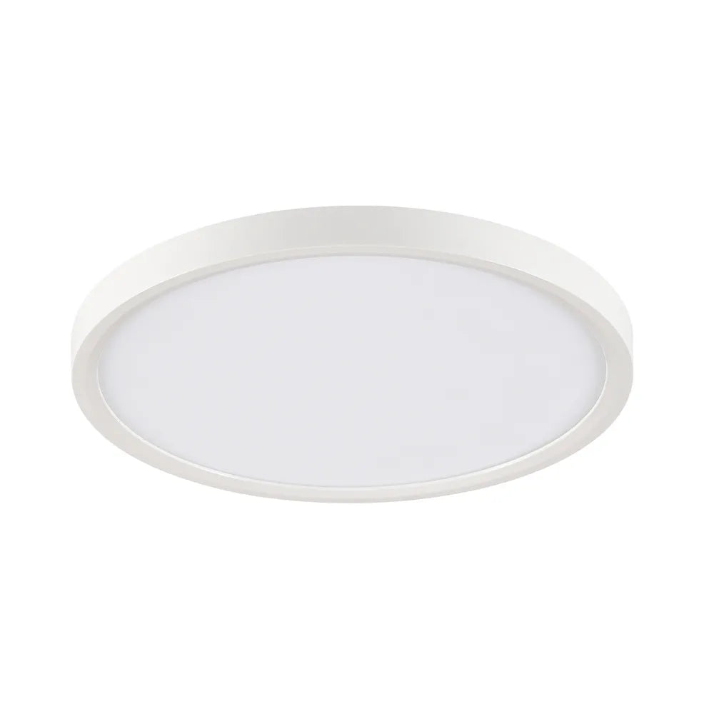 Euri Lighting EIN-CL59WH-1000e Residential LED CA Compliant 15-Watt 15” Flat Round Ceiling Light 5 Color Selectable Dimmable