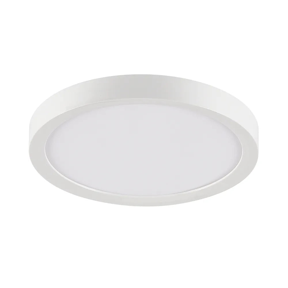 Euri Lighting EIN-CL58WH-1000e Residential LED CA Compliant 12-Watt 12” Flat Round Ceiling Light 5 Color Selectable Dimmable