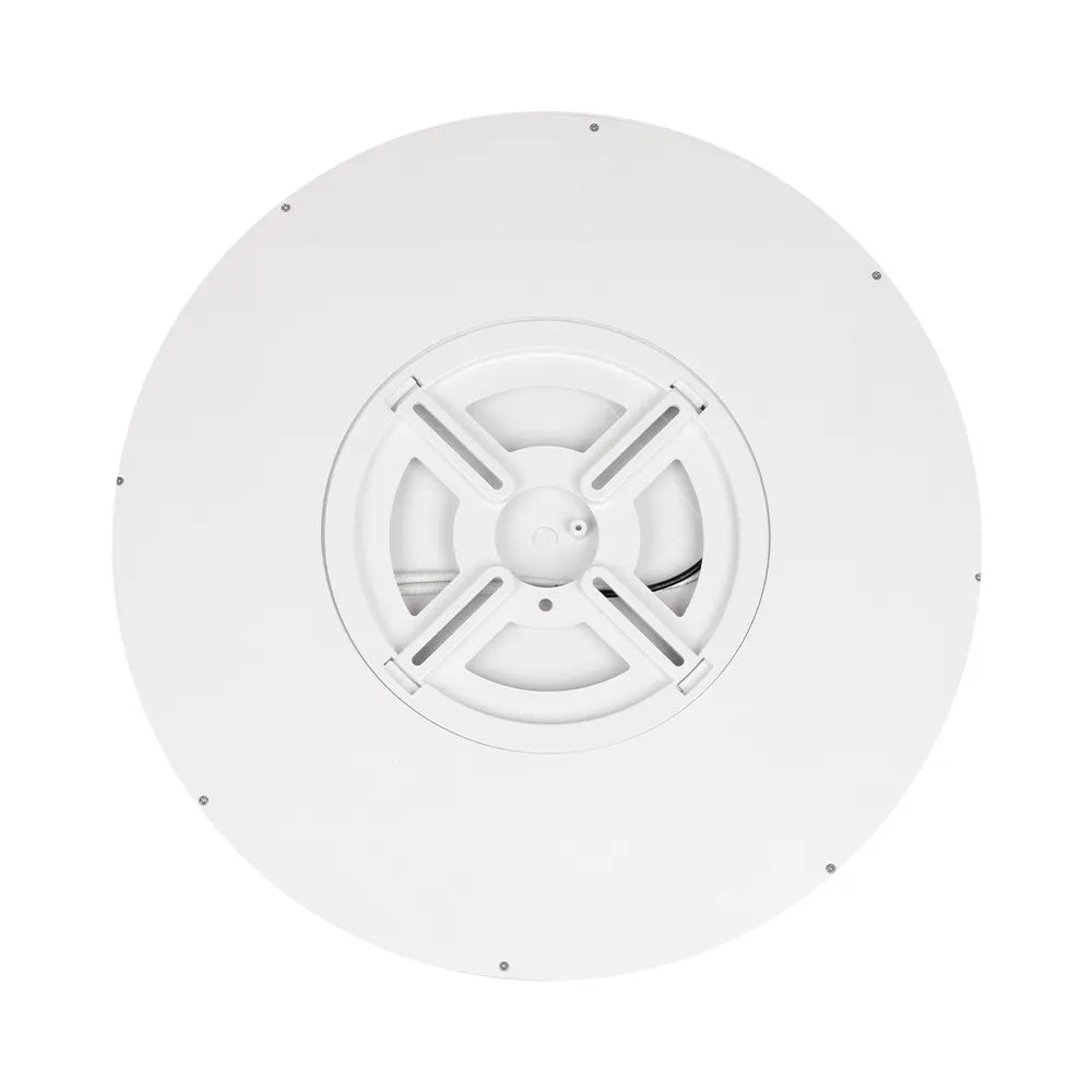 Euri Lighting EIN-CL58WH-1000e Residential LED CA Compliant 12-Watt 12” Flat Round Ceiling Light 5 Color Selectable Dimmable