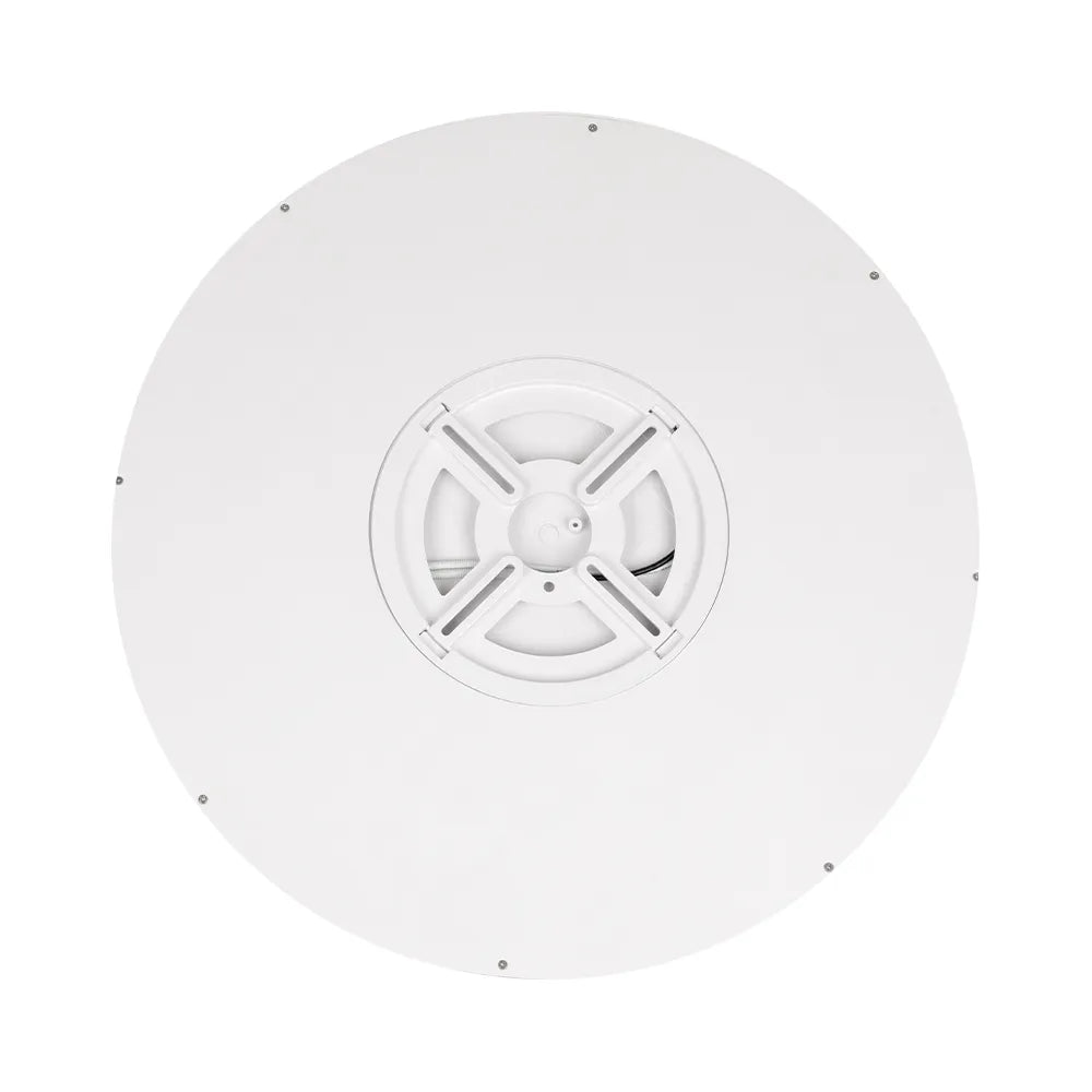 Euri Lighting EIN-CL59WH-1000e Residential LED CA Compliant 15-Watt 15” Flat Round Ceiling Light 5 Color Selectable Dimmable