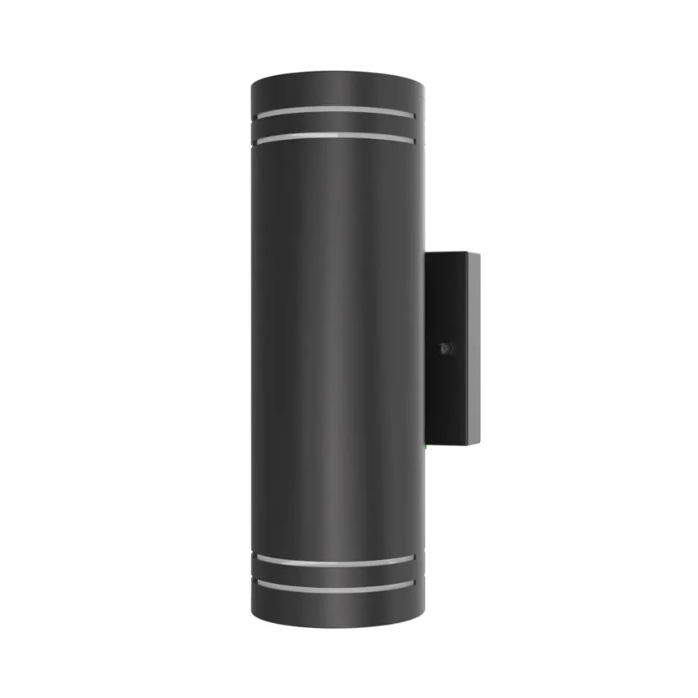 Euri Lighting EUDC-31W103sp Residential LED 31-Watt Outdoor Up and Down Wall Light Wet Rated Dual 3 Color Selectable Photocell Sensor