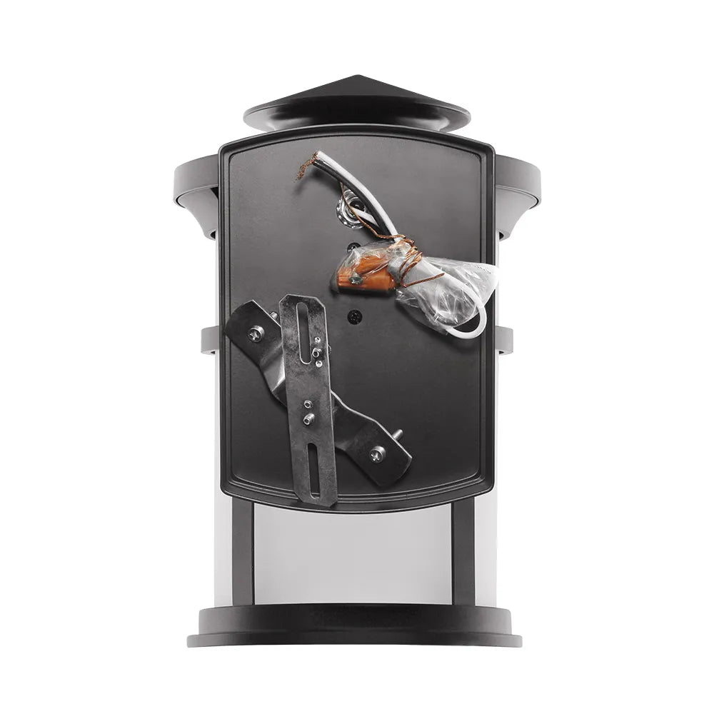 Euri Lighting EOL-WL11BRZ-1040e Residential LED 11.5-Watt Outdoor Wall Lantern Wet Rated Non-Dimmable in 3000K