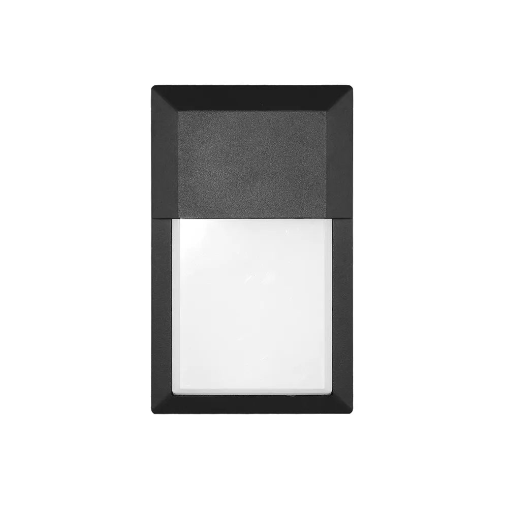 Euri Lighting EOL-WL01BK-2100e Commercial LED 15.8-Watt Mini Wall Pack 5 Color Selectable Wet Rated Non-Dimmable