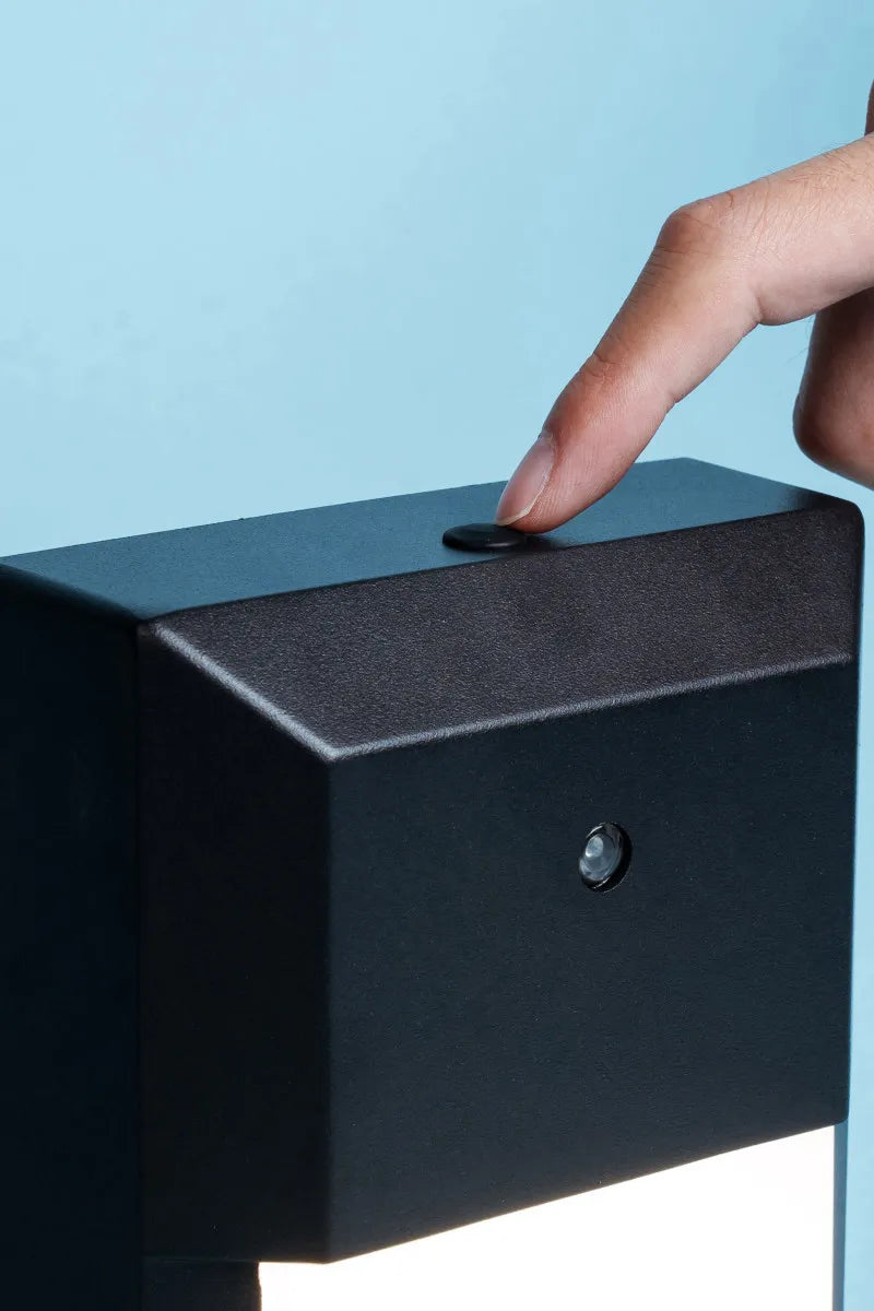 Euri Lighting EOL-WL02BK-2100e Commercial LED 15.8 Watt Mini Wall Pack 5 Color Selectable Wet Rated Non-Dimmable Photocell Sensor