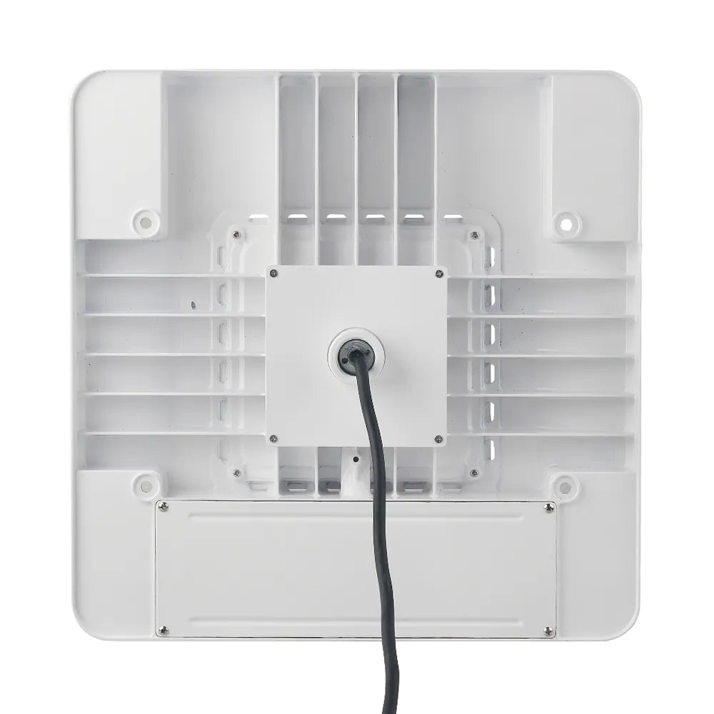 Euri Lighting ECS-150W1050 Commercial LED 150-Watt Square Canopy Light Waterproof IP65 Protection Dimmable