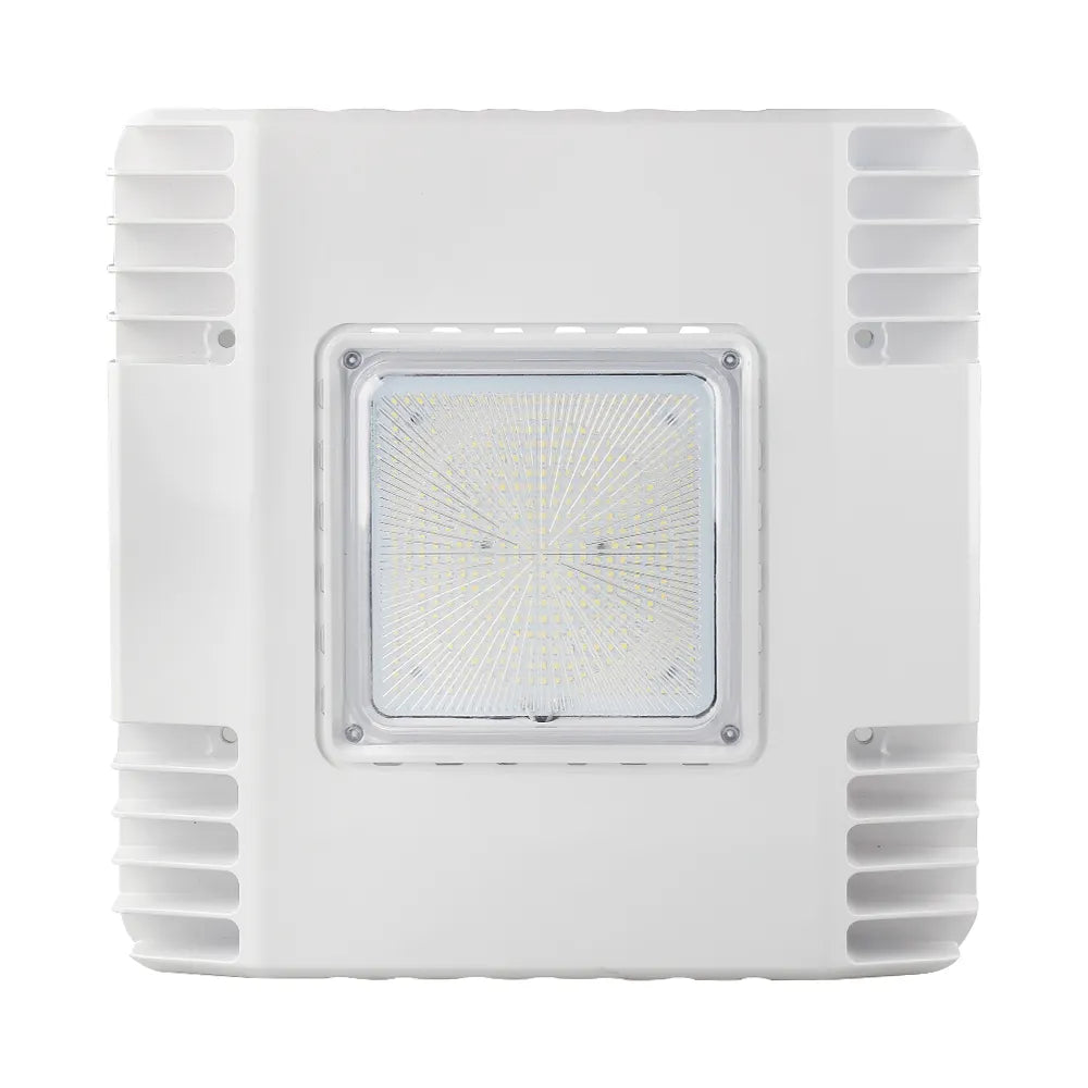Euri Lighting ECS-150W1050 Commercial LED 150-Watt Square Canopy Light Waterproof IP65 Protection Dimmable