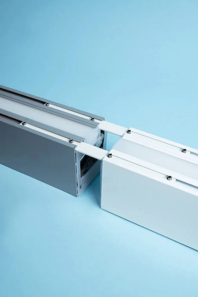 Euri Lighting EUD4-50W103sw-B Commercial LED 50-Watt 4 ft. Architectural Linear Up and Down Light Dual 3 Color Selectable Dimmable Linkable - Black