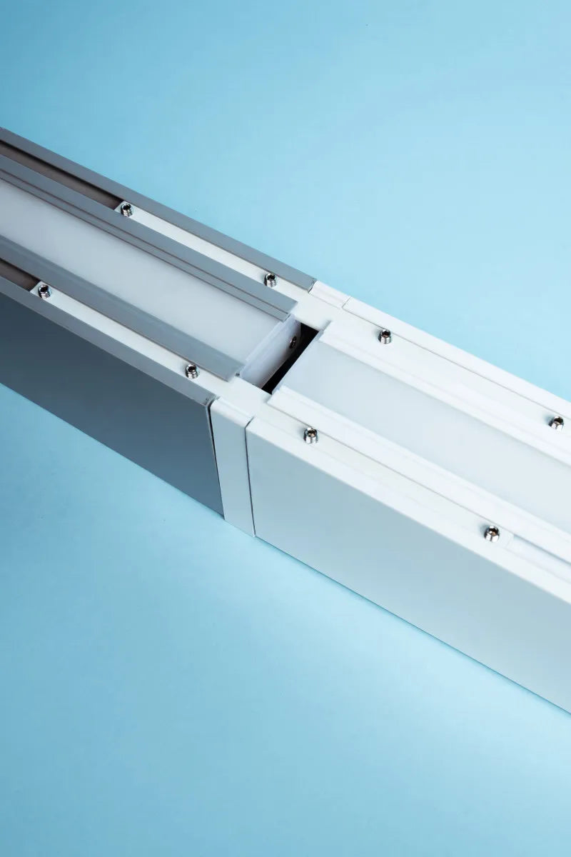 Euri Lighting EUD4-50W103sw-B Commercial LED 50-Watt 4 ft. Architectural Linear Up and Down Light Dual 3 Color Selectable Dimmable Linkable - Black