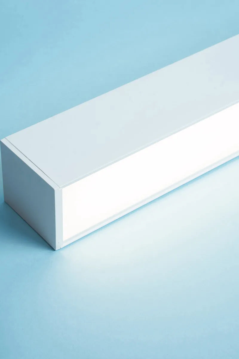 Euri Lighting EUD4-50W103sw-W Commercial LED 50-Watt 4 ft. Architectural Linear Up and Down Light Dual 3 Color Selectable Dimmable Linkable - White