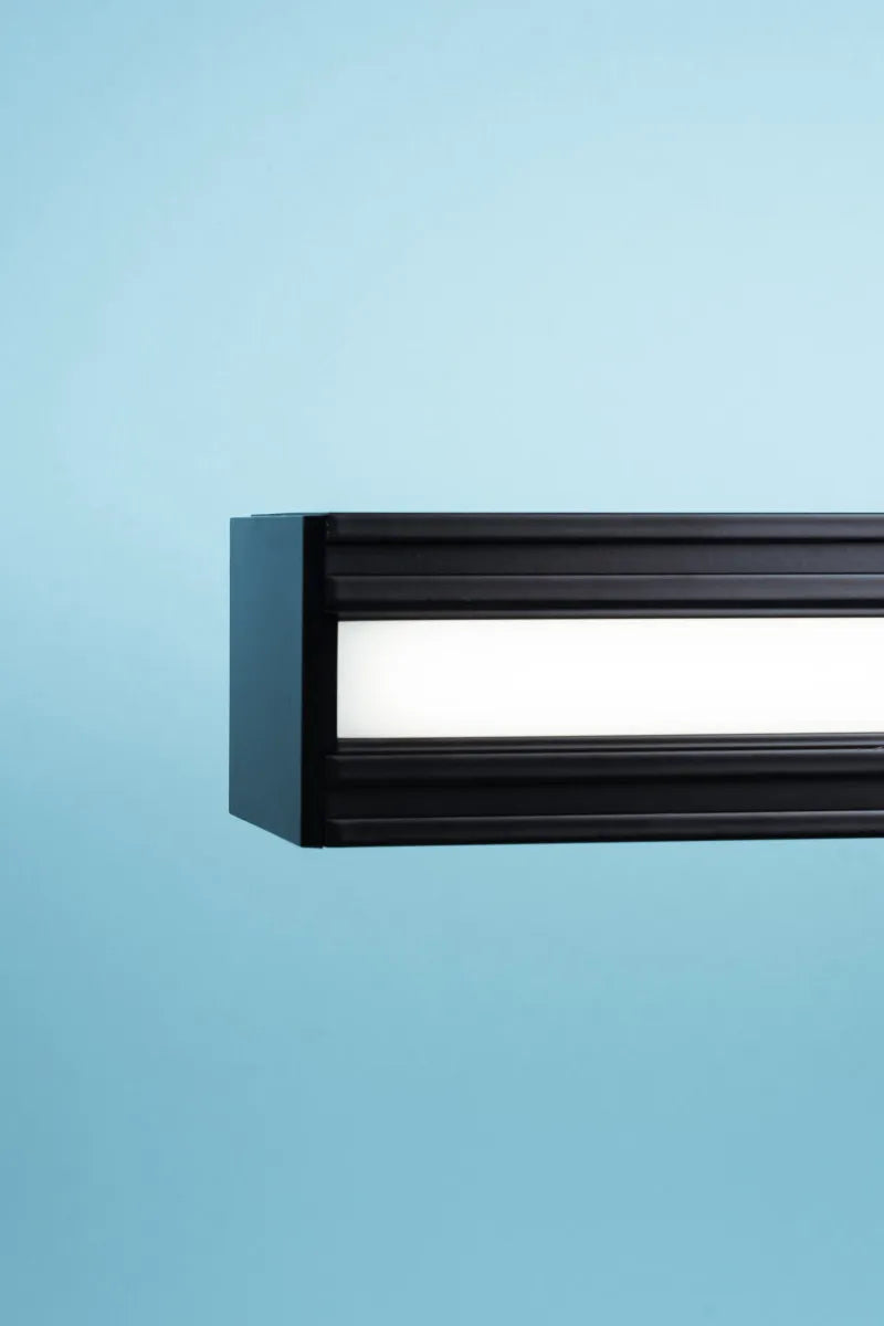 Euri Lighting EUD4-50W103sw-B Commercial LED 50-Watt 4 ft. Architectural Linear Up and Down Light Dual 3 Color Selectable Dimmable Linkable - Black