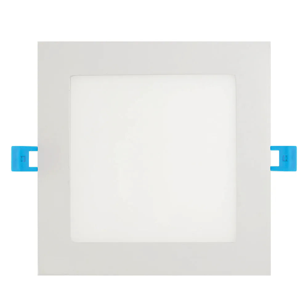 Euri Lighting DLC6SQ-2000e Commercial LED 100-Watt Equivalent 6” Slim Recessed Square Downlight with Junction Box Dimmable