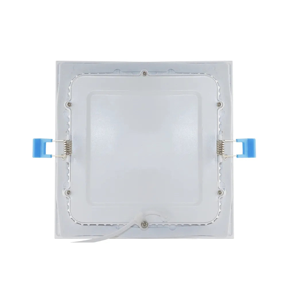 Euri Lighting DLC6SQ-2040e Commercial LED 100-Watt Equivalent 6” Slim Recessed Square Downlight with Junction Box Dimmable