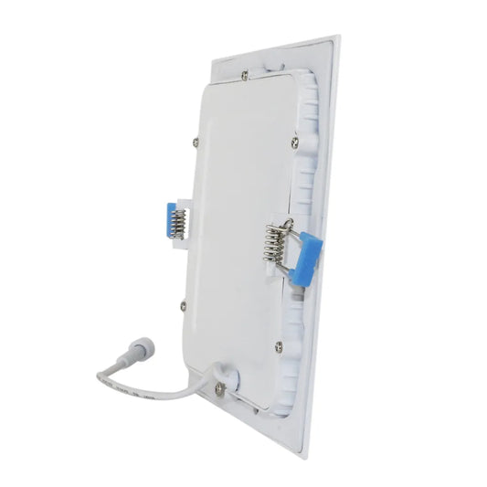 Euri Lighting DLC6SQ-2040e Commercial LED 100-Watt Equivalent 6” Slim Recessed Square Downlight with Junction Box Dimmable