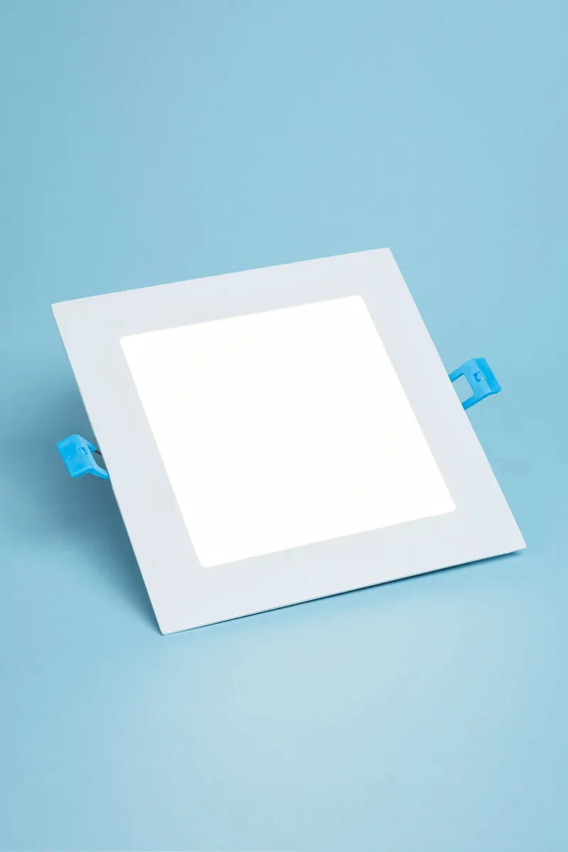 Euri Lighting DLC4SQ-2040e Commercial LED 60-Watt Equivalent 4” Slim Recessed Square Downlight with Junction Box Dimmable
