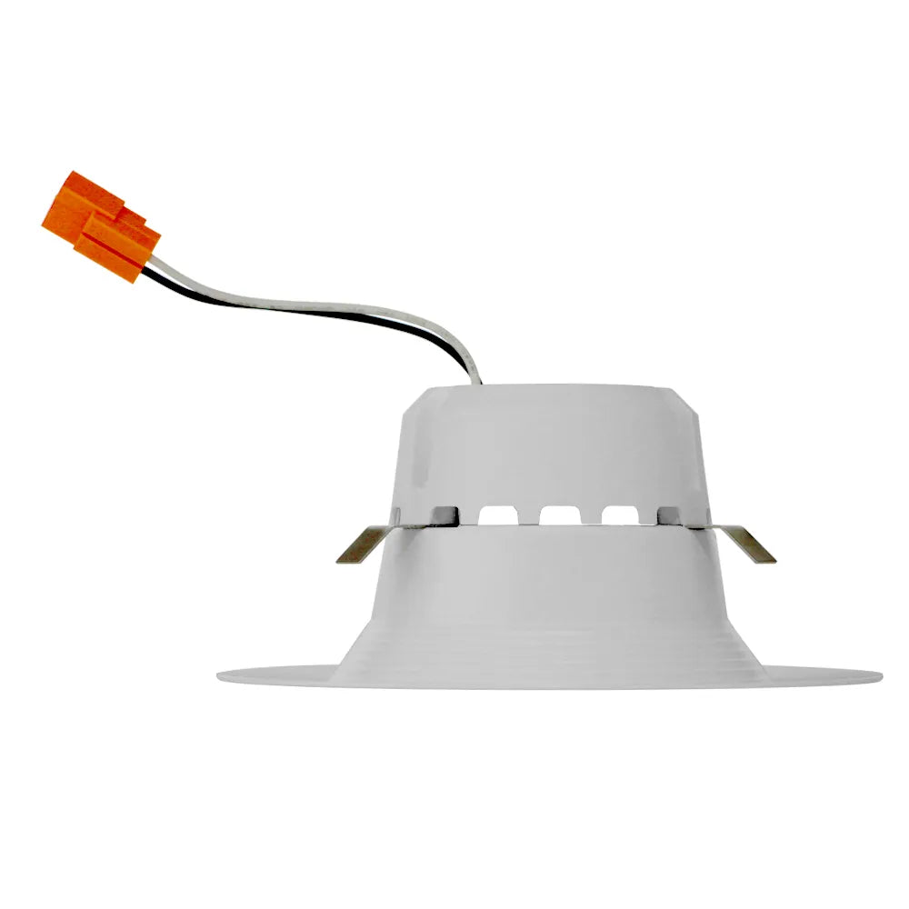 Euri Lighting DLC4-1040E Retrofit LED CA Compliant 75-Watt Equivalent 4” Recessed Downlight E26 Adapter Included Dimmable