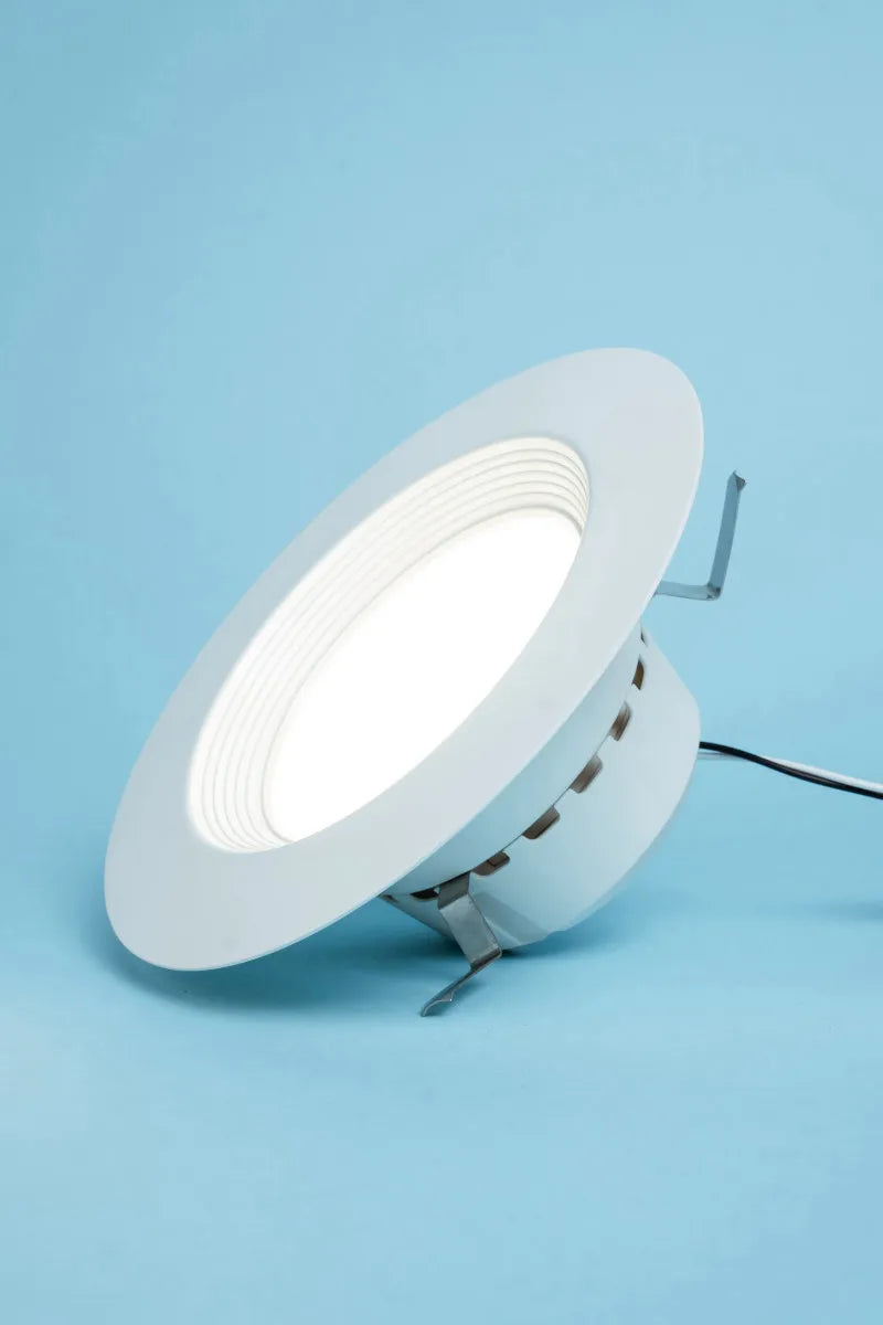 Euri Lighting DLC4-1040E Retrofit LED CA Compliant 75-Watt Equivalent 4” Recessed Downlight E26 Adapter Included Dimmable