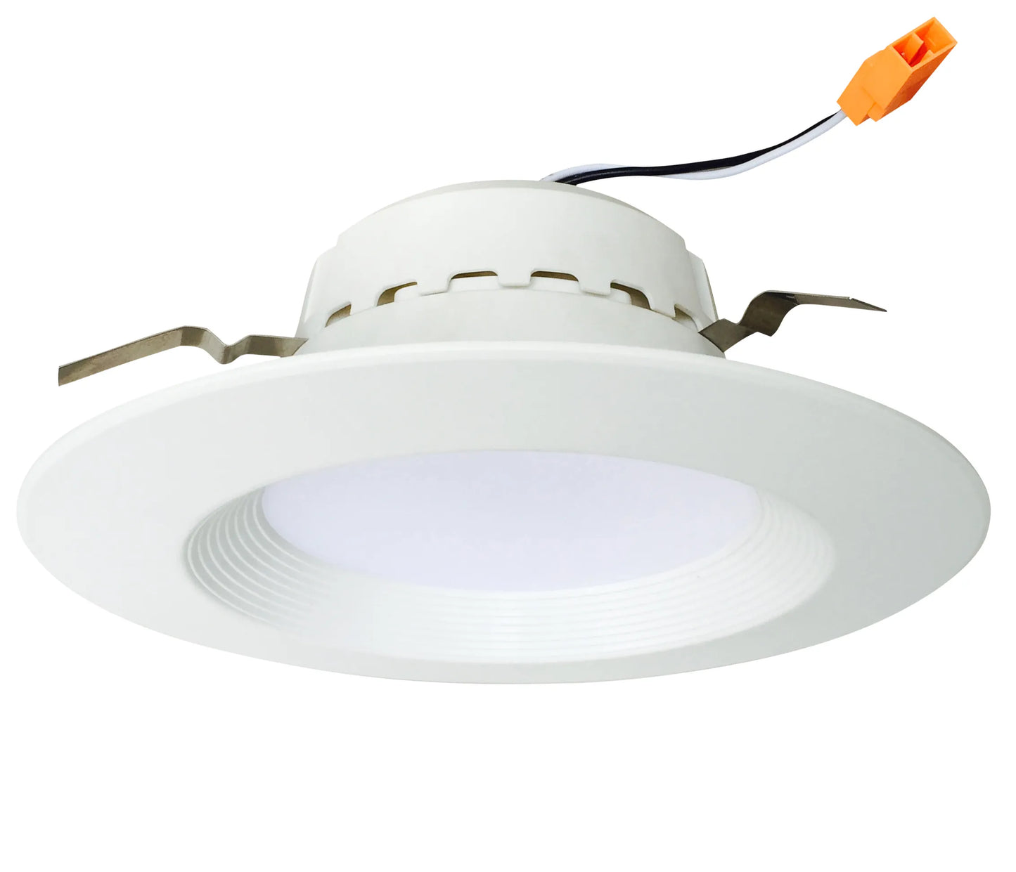Euri Lighting DLC4-1040E Retrofit LED CA Compliant 75-Watt Equivalent 4” Recessed Downlight E26 Adapter Included Dimmable