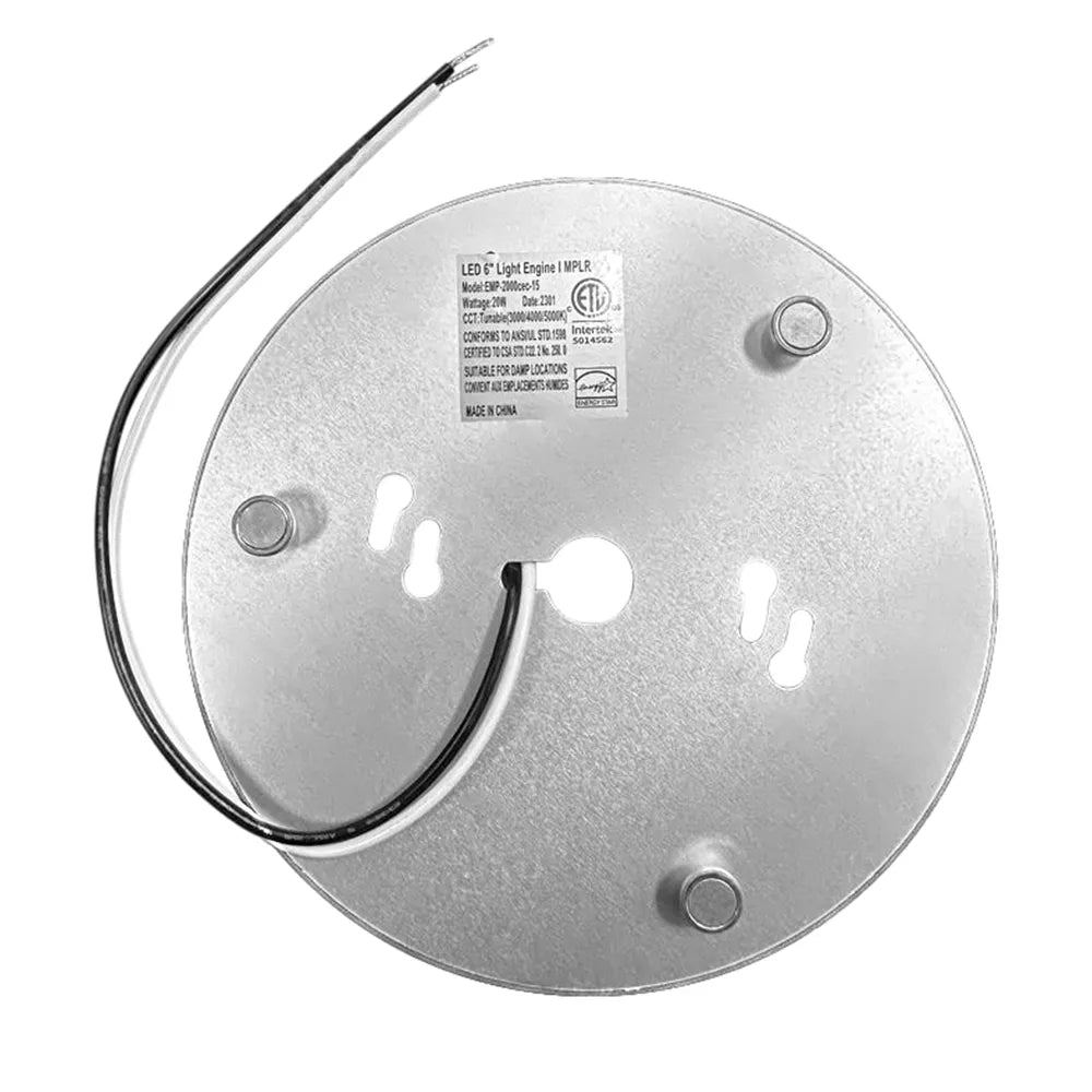 Euri Lighting EMP-2000cec-20 Retrofit LED CA Compliant 45-Watt Equivalent Multi-Purpose Light Engine 3 Color Selectable Easy Installation Dimmable