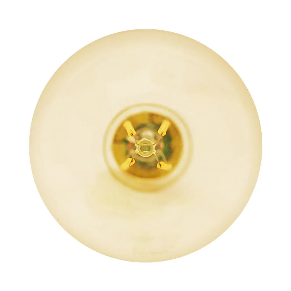 Euri Lighting VG25-3020ea Vintage LED 75-Watt Equivalent G25 Globe Filament Lamp E26 Base Amber Glass Dimmable