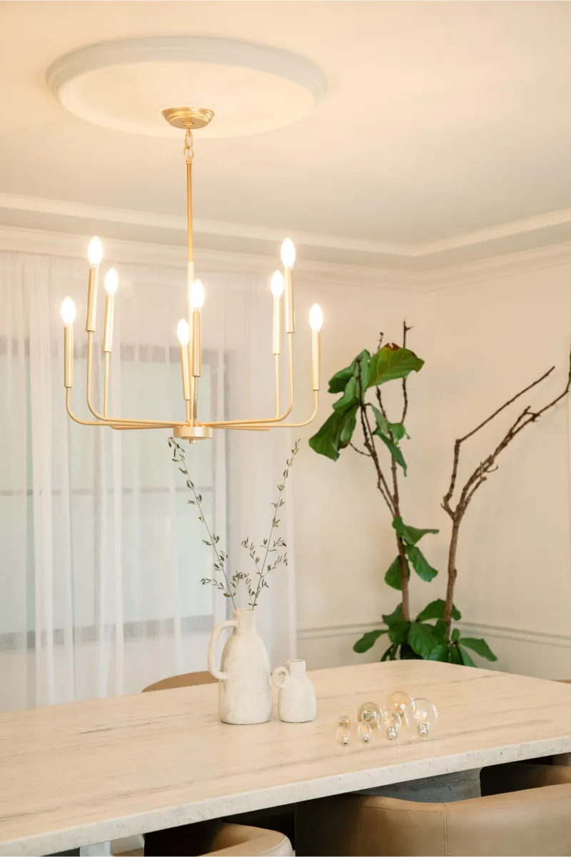 Euri Lighting VB10-3020ea-4 Vintage LED 40-Watt Equivalent B10 Filament Lamp E12 Candelabra Amber Glass Dimmable