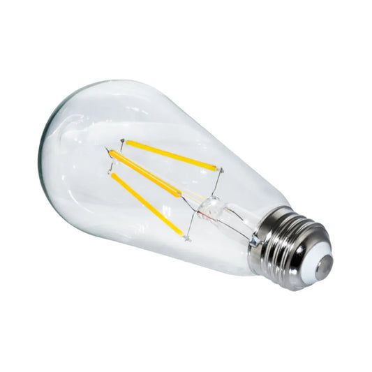 Euri Lighting VST19-3020e Vintage LED 75-Watt Equivalent ST19 Edison Filament Lamp E26 Base Dimmable