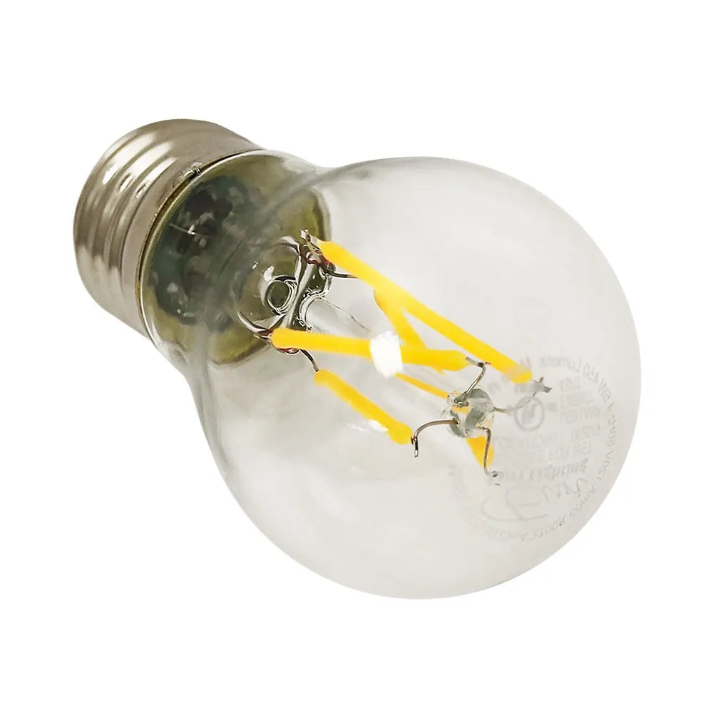 Euri Lighting VA15-3020e-4 Vintage LED 40-Watt Equivalent A15 Filament Lamp E26 Base Dimmable