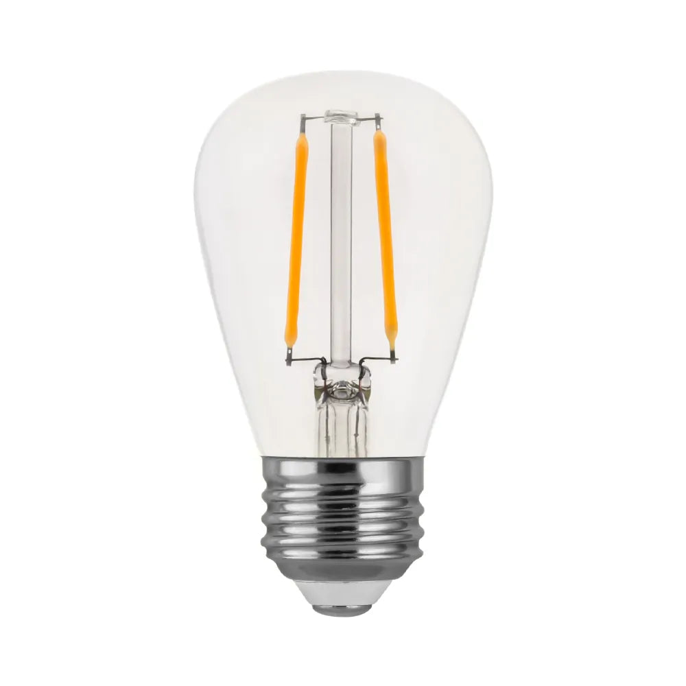 Euri Lighting ES14-2W1120 Vintage LED 25-Watt Equivalent S14 Filament String Lamp E26 Base Non-Dimmable