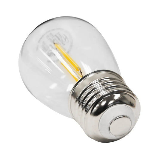 Euri Lighting ES14-2W1120 Vintage LED 25-Watt Equivalent S14 Filament String Lamp E26 Base Non-Dimmable