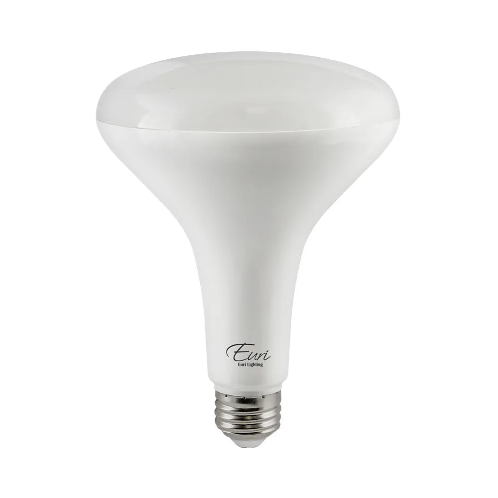 Euri Lighting EB40-17W3020E Everyday LED 100-Watt Equivalent BR40 Lamp E26 Base Dimmable