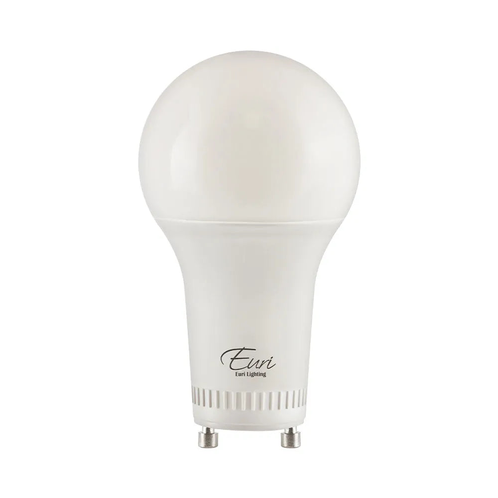 Euri Lighting EA19-8W2020eG-2 Everyday LED 60-Watt Equivalent A19 Lamp GU24 Twist & Lock Dimmable