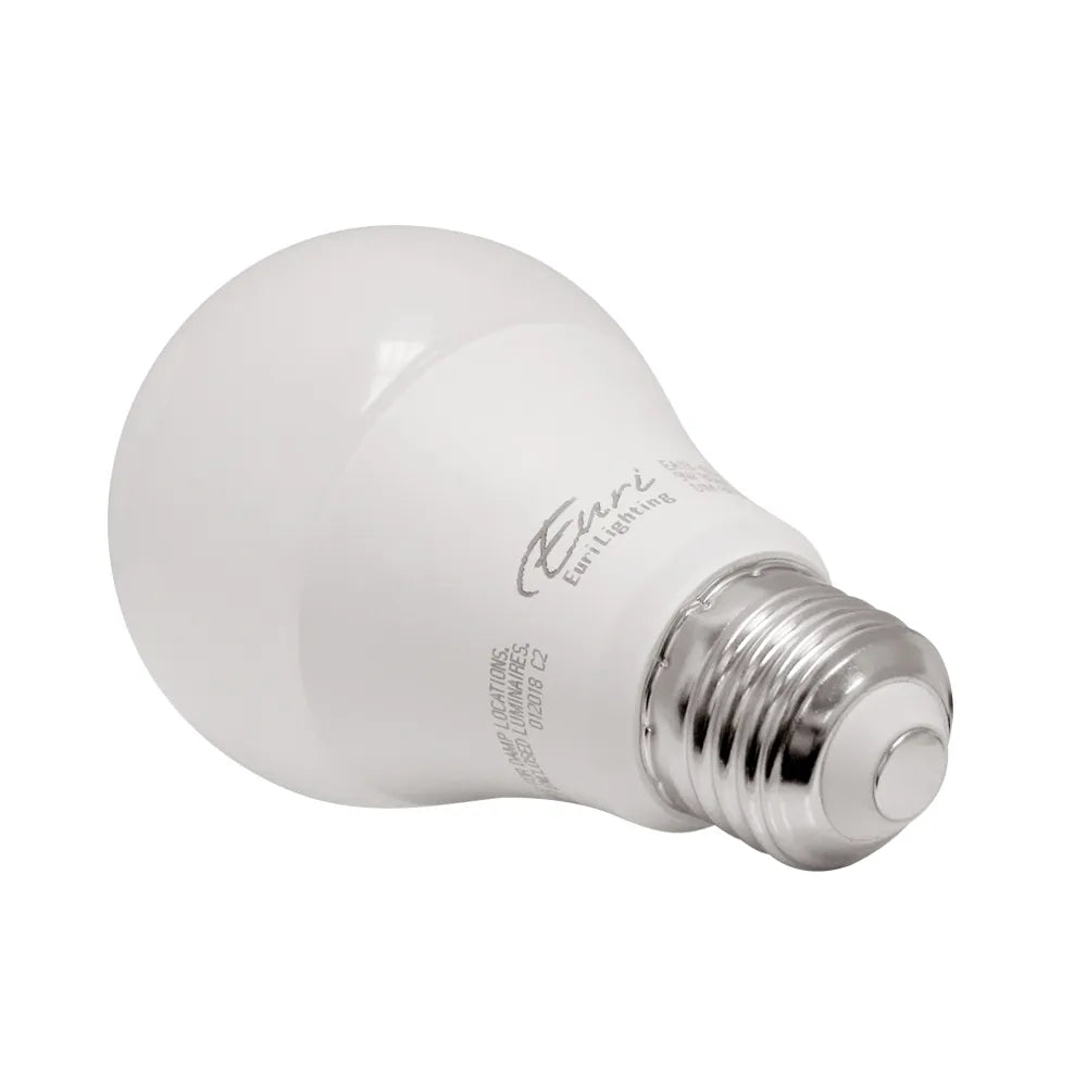 Euri Lighting EA19-5020CEC E-Lite LED CA Compliant 60-Watt Equivalent A19 Lamp E26 Base Dimmable