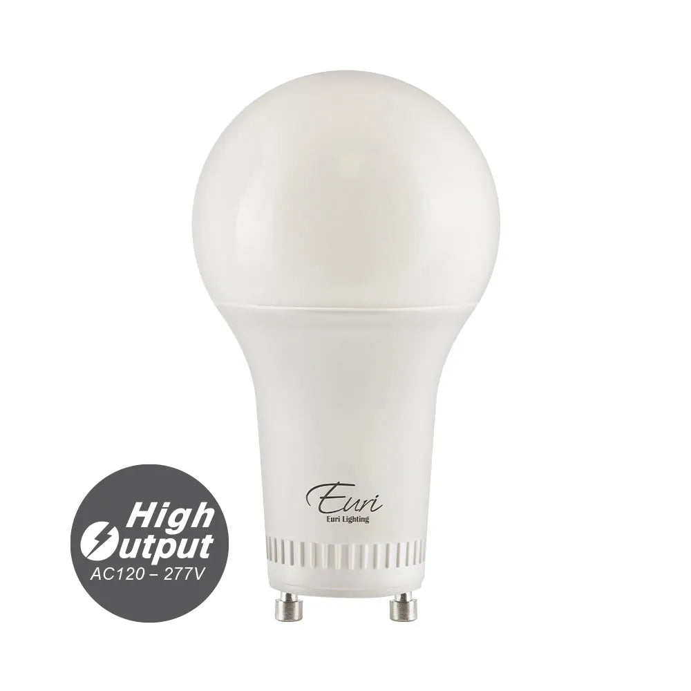 Euri Lighting EA19-14W1120EGV Everyday LED 100-Watt Equivalent A19 Lamp GU24 Twist & Lock Dimmable