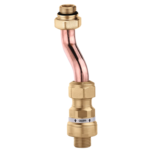 Caleffi 668000 Off-Centre By-Pass Assy 25KPA 1/2"MX1/2"