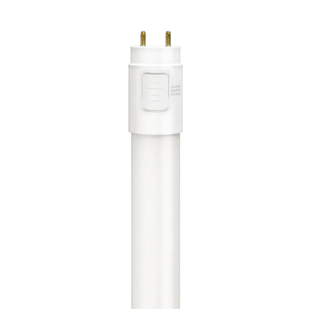 Euri Lighting ET8-15W50SH Commercial LED 32-Watt Equivalent T8 4ft. Linear Tube 3 CCT Selectable Hybrid Plug and Play or Ballast Bypass