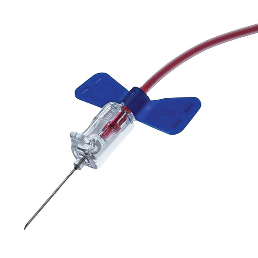 Myco Medical GSBCS23G-12 - RELI® SAFETY BLOOD COLLECTION SETS with EZ-Flash™ Technology, 23G x ¾” Needle, 12” Tubing - UOM 100/BX